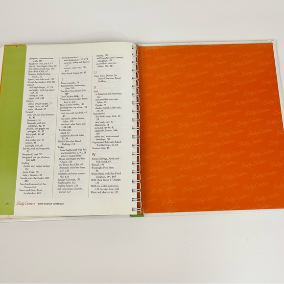 Betty Crocker 1999 Slow Cooker Recipe Book Hardback Spiral Cookbook - Picture 10 of 16